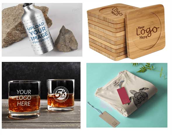 وضع الشعار على الأشياء